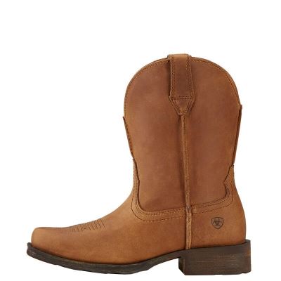 Ariat Western: Rambler Botas Western Mujer - Marrones (JPMUK5419)